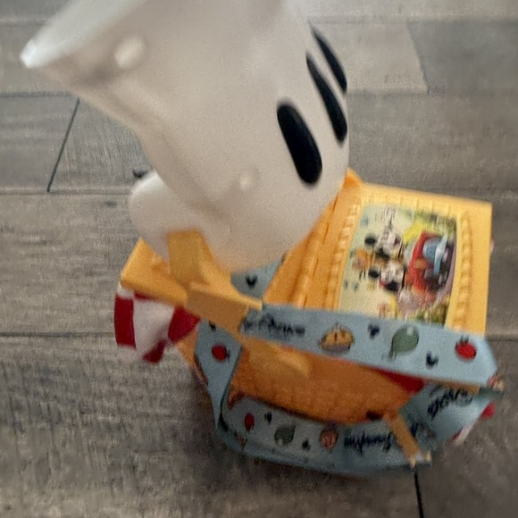 Disney Parks Mickey Mouse Runaway Railway Toon Town Picnic Basket Popcorn Bucket - Picture 10 of 14